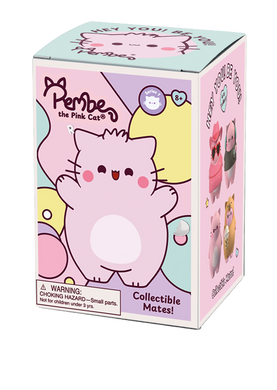 Сквіш-іграшка (мемори фоам) Pembe The Pink Cat