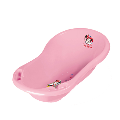Дитяча ванна 84см зі зливом "Minnie", рожева