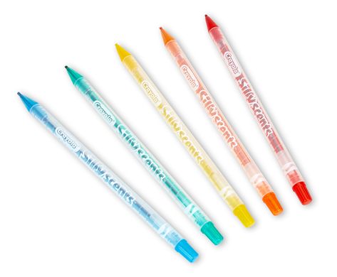 Silly Scents Набір олівців "Твіст", що викручуються (washable) з ароматом, 12 шт