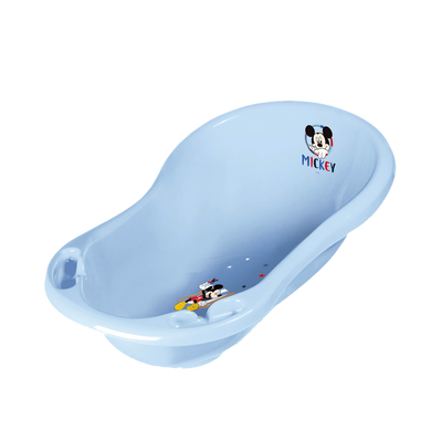 Дитяча ванна 84см зі зливом "Mickie", блакитна