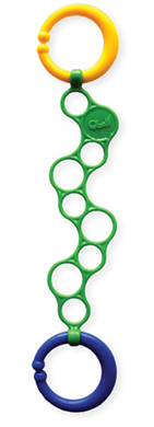 Підвісна іграшка "Кільця O-Link", зелений
