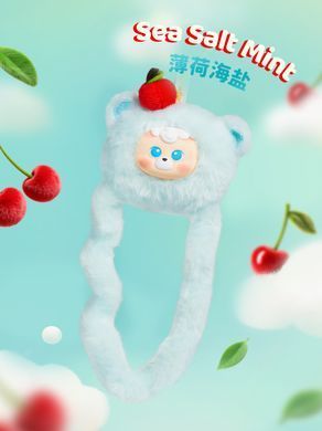 Колекційна іграшка з кільцем Tangle x diudiu baby Furry Bear Sea Salt Mint