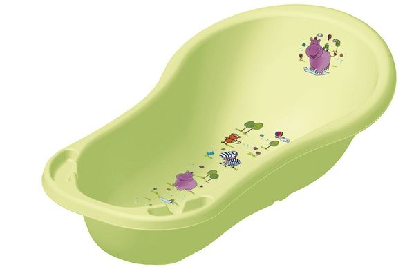 Детская ванна "Hippo", 100см, зеленая