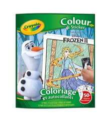 Раскраска Disney Frozen 32 страницы и 4 страницы наклеек