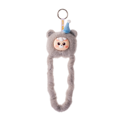 Колекційна іграшка з кільцем Tangle x diudiu baby Furry Bear Sesame Snow